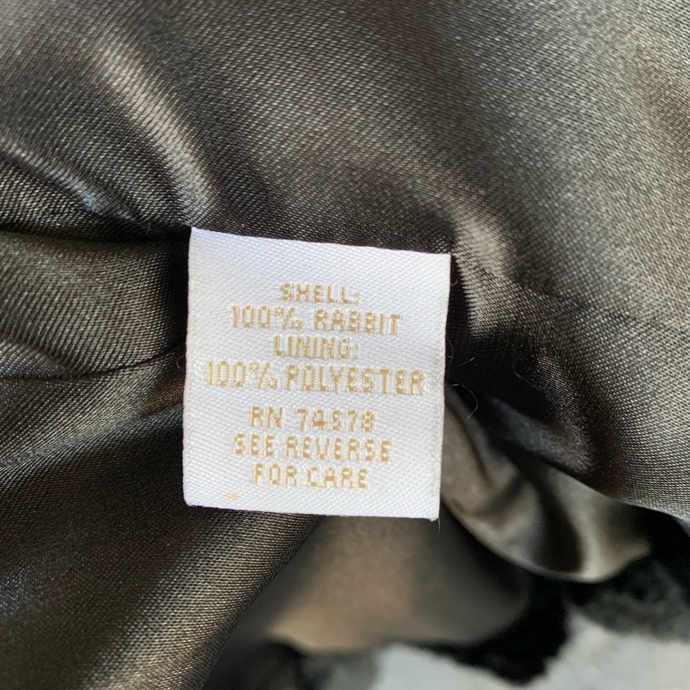Caché Luxe Rabbit Jacket - Picture 15 of 15